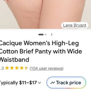 Cacique Women's High-Leg Cotton Brief Panty - Multicolored